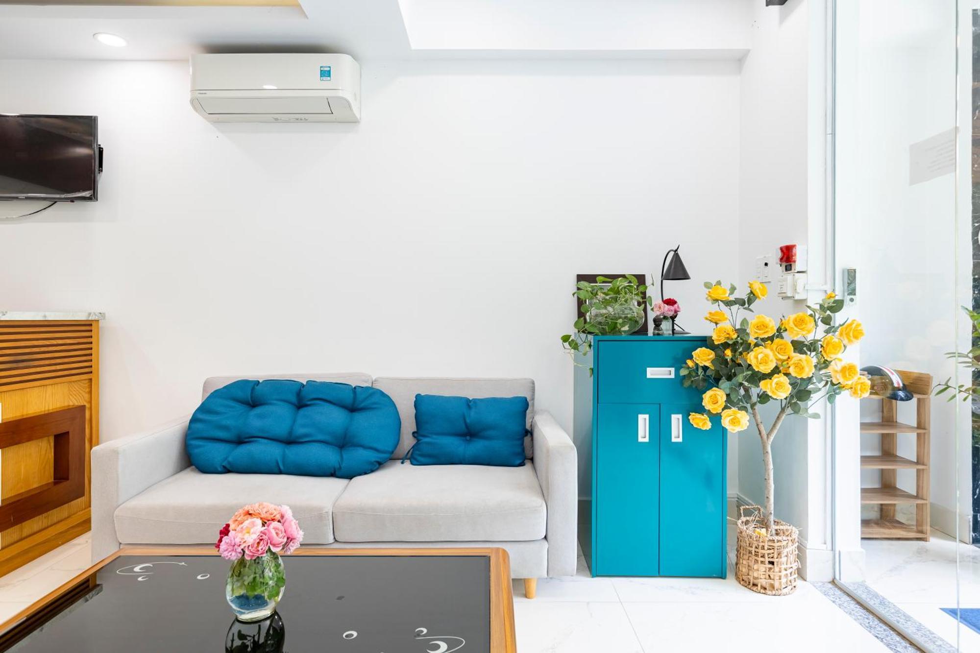 Homey Apartment Ho Chi Minh-stad Buitenkant foto