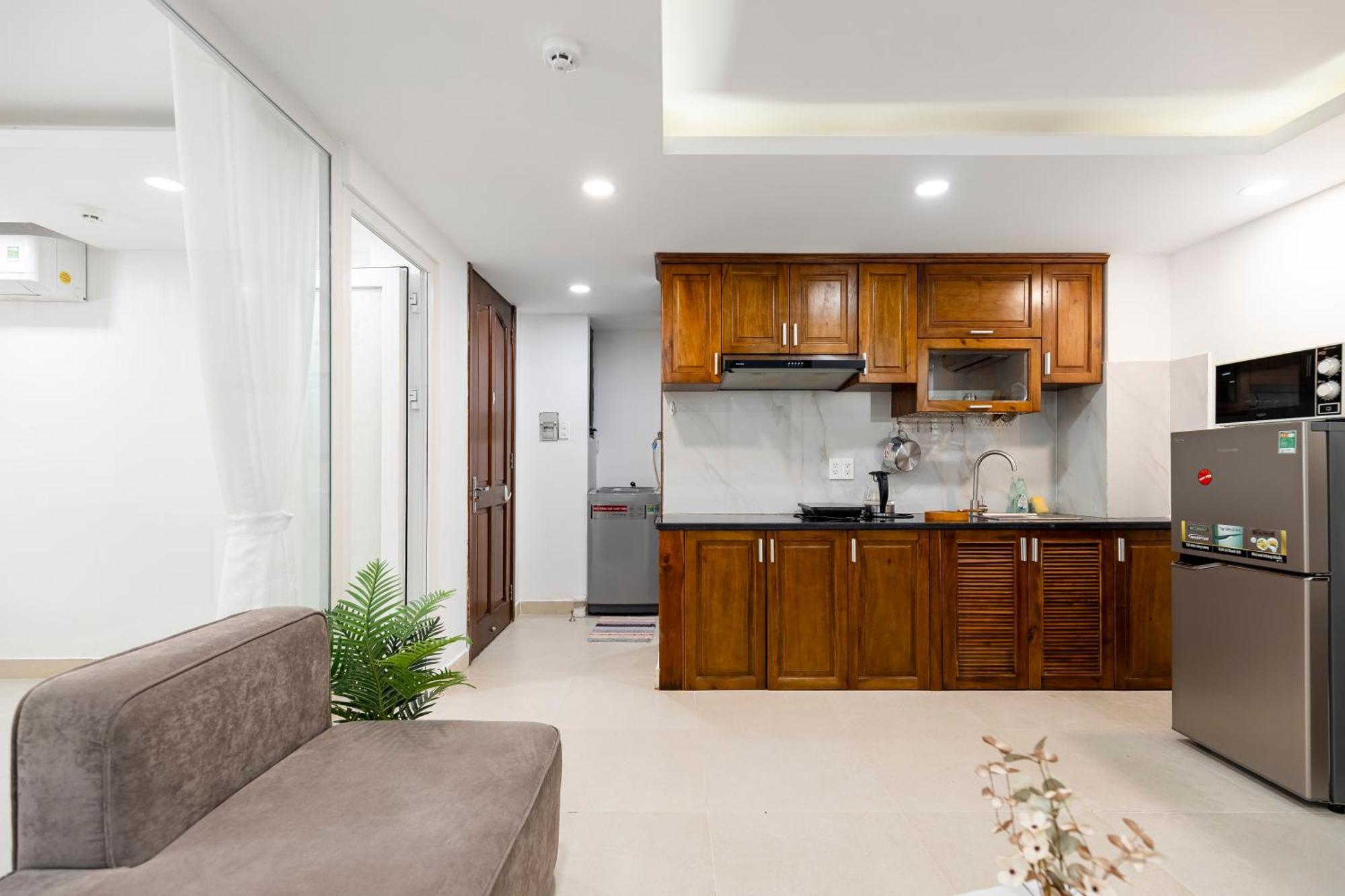 Homey Apartment Ho Chi Minh-stad Buitenkant foto