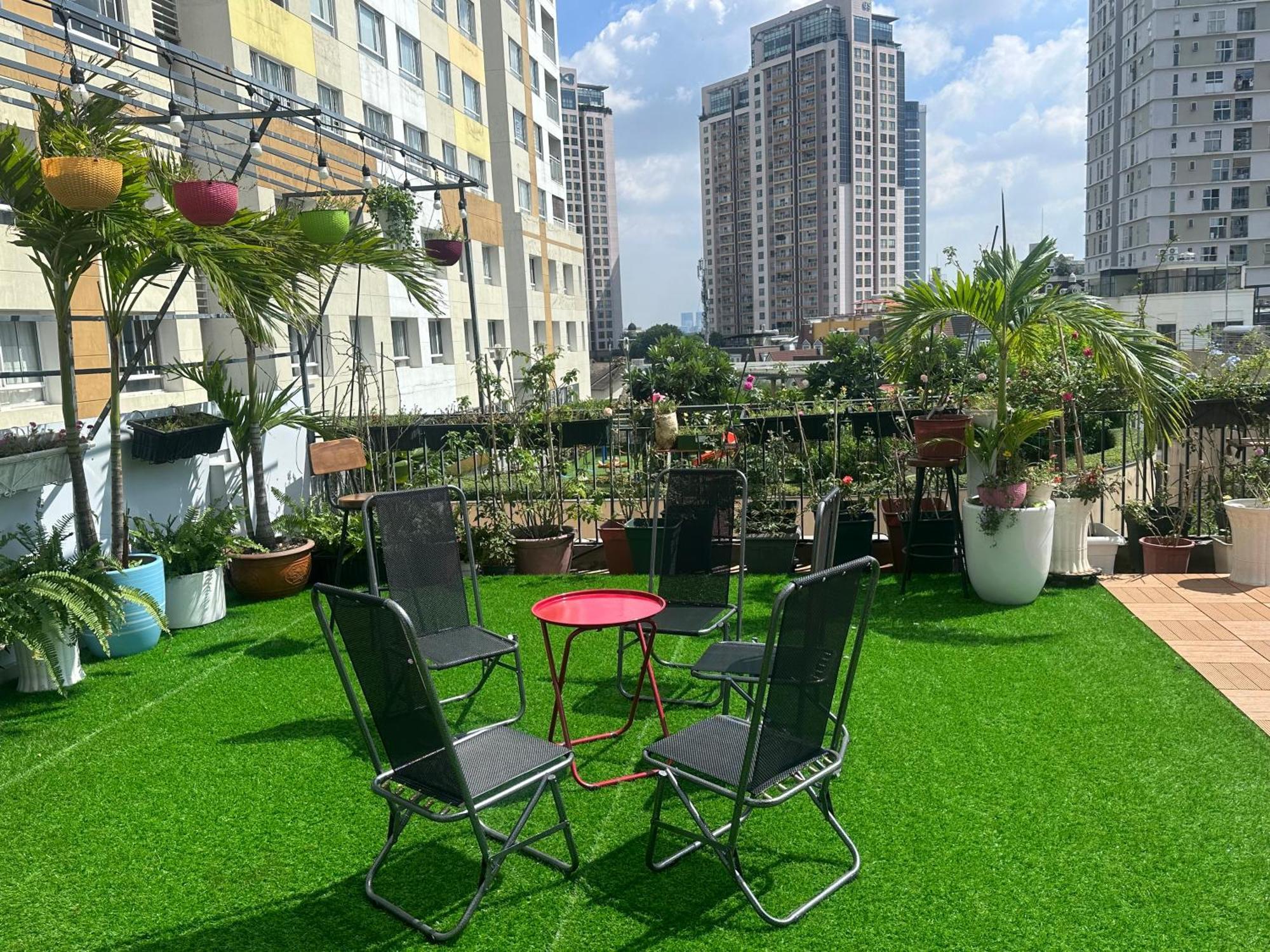 Homey Apartment Ho Chi Minh-stad Buitenkant foto